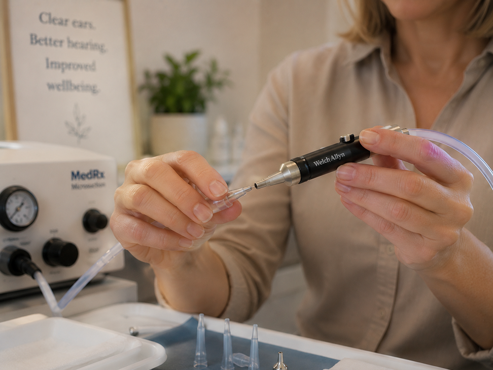 Ear wax removal equipment